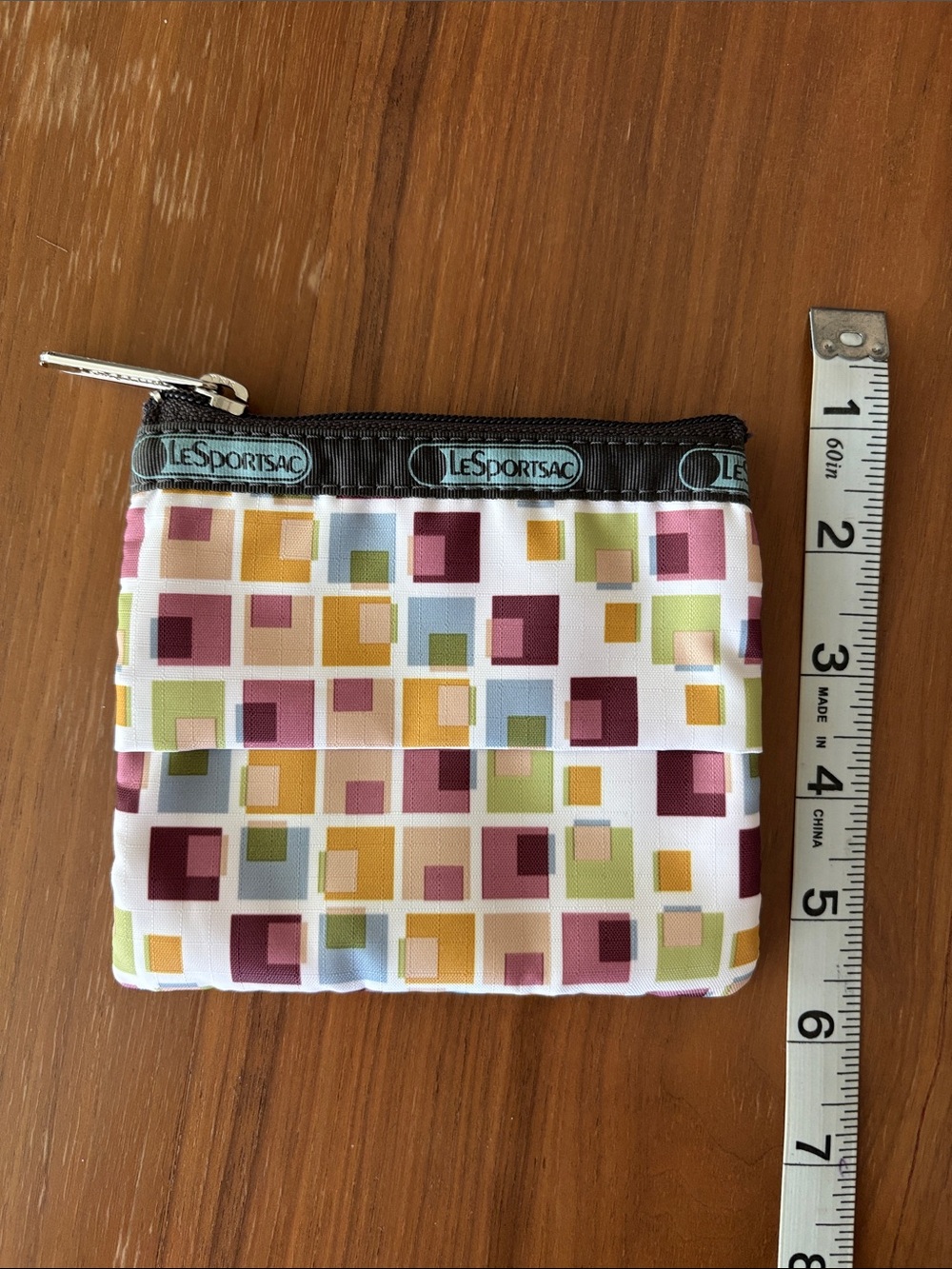 LeSportsac Floral Pouch & Multi Geometric Pouch (Bundle of 2) ๐ - Picture 3 of 4